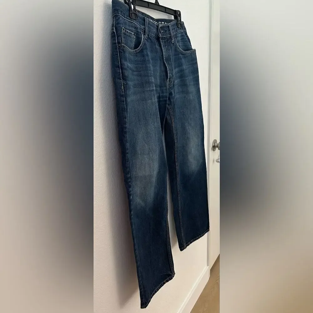 Aeropostale Essex Straight Men's Blue Jeans 32X30